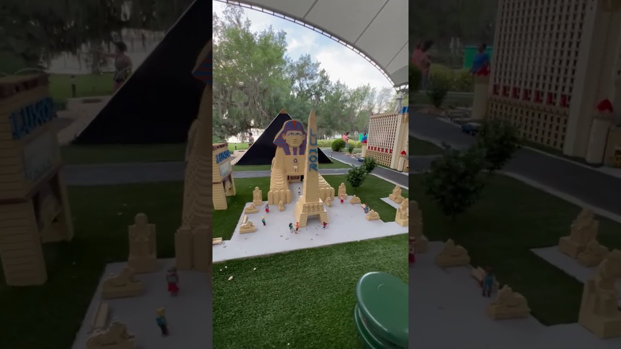 Ciudades en miniatura construidas con LEGO en Miniland, LEGOLAND Florida